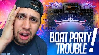 DJ GIG LOG: I Ran in to TROUBLE! | Wedding on a Boat (Tips for DJ'ing on a Boat)