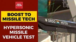 Massive Boost In India's Strength As DRDO Tests Hypersonic Technology Demonstrator Vehicle