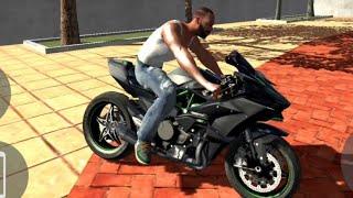 Kawasaki H2R cheat in Indian bikes driving 3D with full explanation