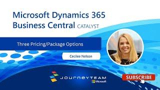 Dynamics 365 Business Central Catalyst Pricing at JourneyTEAM