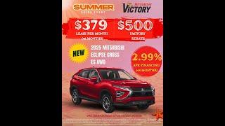  2025 Mitsubishi Summer Lease Specials | Eclipse Cross, Outlander & More!