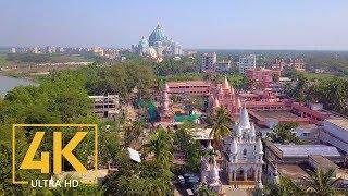 The City Life of Mayapur, India - 4K Urban Documentary Film without Narration