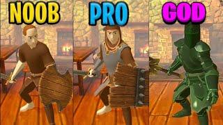 MAGIC COMBAT NOOB VS PRO VS GOD