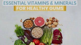 #healthy foods for teeth and gums. Minerals and Vitamins for healthy gum &teeth #drMunmun Debnath