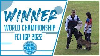 30. FCI World Championship IGP 2022 - IGP World Cup // Winner // IGP