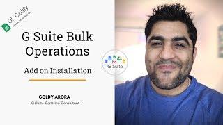 Ok Goldy - Google Sheet Add on Installation