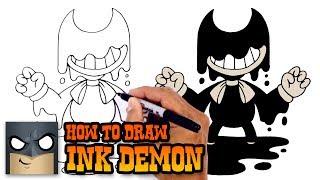 How to Draw Bendy the Ink Demon | Bendy and the Ink Machine