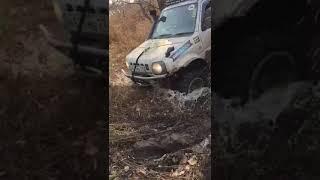 Suzuki Jimny JB33W Выезд на одной из точек.)))