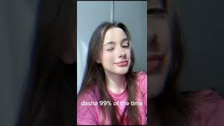 Dasha 99% of the time vs that 1% with bangs #dashataran #bangs