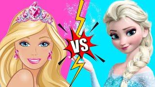 BATALLA DE RAP DE  PRINCESAS - ELSA VS BARBIE  / Yessi tu amiga