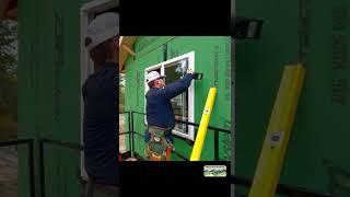 How Do You Install Flanged Windows? #shorts