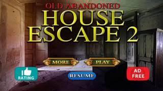 [Solved] Old Abandoned House Escape 2 full escape puzzle game walkthrough gameplay