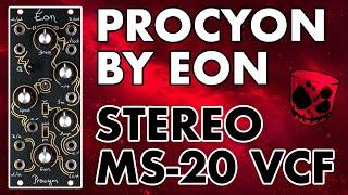 Stereo Morphing MS-20 Style Filter & Saturating VCA // Procyon from Eon