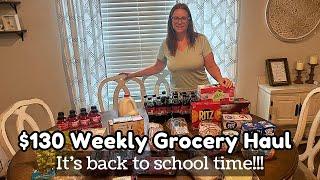 Weekly Grocery Haul | It’s BACK TO SCHOOL week!!