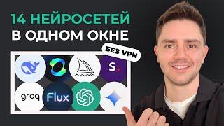 14 нейросетей БЕЗ VPN в одном сервисе. Создаю телеграм канал с нуля.