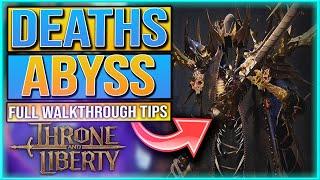 Throne And Liberty DEATH ABYSS FULL GUIDE - Throne And Liberty How To Beat Karnix