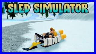 Roblox [Sled Simulator] - RELEASE Gameplay + Codes