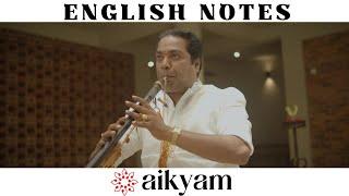 English Notes | Contemporary muhurtham music | Madurai Mani iyer | Karthick Iyer | IndoSoul