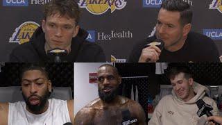 Lakers vs Jazz  | Lakeshow Postgame Interviews x Highlights: AR, LeBron, AD, Dalton & Coach Redick