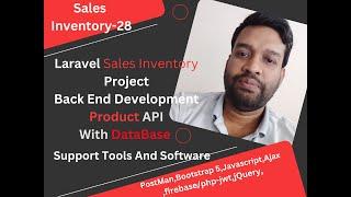 28.Laravel Sales Inventory Project: API Development & Database Design with CRUD Operations Part: 28