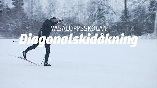 Vasaloppsskolan – Diagonalåkning (Träna på snö del 1 av 4)