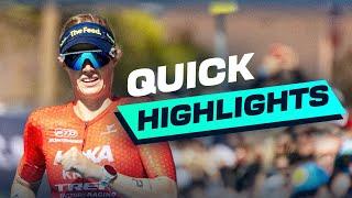 Quick Race Highlights | 2024 Lake Las Vegas T100 Women's Race 