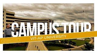 VIT - AP UNIVERSITY | CAMPUS TOUR  || #music #vitap #vlog #collegetour #vit #universe #university