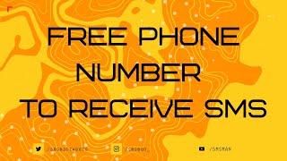 Free Virtual Number || Free Fake Phone Number To Receive Sms