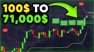 From 100$ to 71k$ | How to 500x Pocket Option Account | PocketOption Strategy | Live Trading