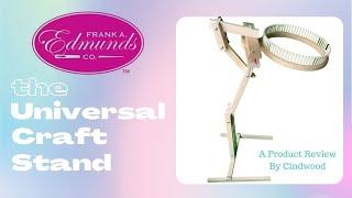 Universal Craft Stand: Holds Cindwood Clampable Looms