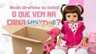 Unboxing Bebê Reborn Nicole Girafinha UniDoll