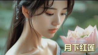 月下红莲，精心制作的MV中国古风音乐|Red Lotus in the Moonlight|musiclabs#tiktok #music