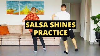 Salsa Shines Practice For Beginners (On1)