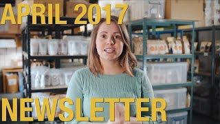 April 2017 Newsletter (Blue Green Algae, Sunflower Lecithin, Coconut Gold)