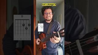 Hora de mudar a progressão harmonia e tocar o violão de um jeito diferente!