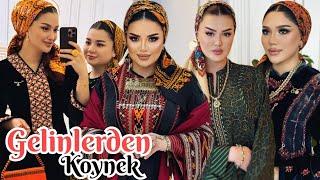 Gelin gyzlara owadan turkmen moda koynek fasonlar 2025