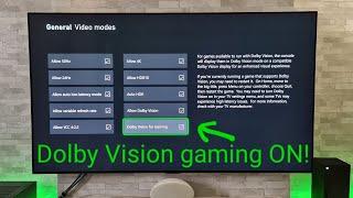 Enable Dolby Vision gaming on Xbox,EASY !