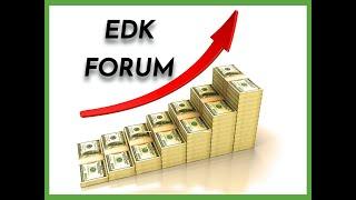 ЕДК Форум EDK Forum Евгений Сундуков основатель отвечает на вопросы. Инвестиции, новая компания.