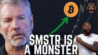 $MSTR IS A MONSTER FOR YOU      Bitcoin & Microstrategy Update 2024