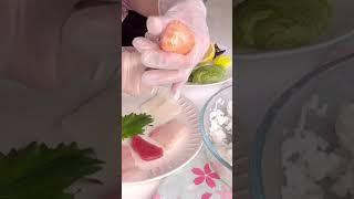 How to make Sushi Balls / Temari sushi #shorts #sushi #japan #japanesefood