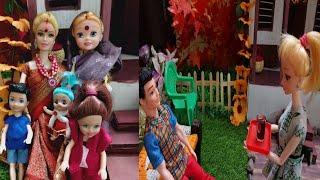 Dilli Wali Barbie Epi-246/Barbie Doll All Day Routine In Indian Village/Barbie Doll Bedtime Story