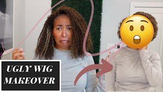 UGLY WIG MAKEOVER