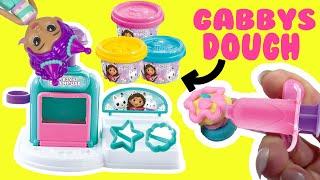 Gabby's Dollhouse Cakey Cat Dough Kitchen! DIY Desserts with Dolls