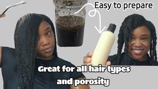 I used this DIY herbal shampoo and it grew my hair like crazy/ Healthy natural Hair Growth challenge