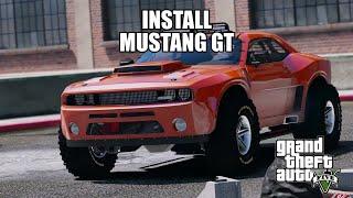 HOW TO INSTALL TECHNO GAMERZ MUSTANG GT | GTA 5 MODS