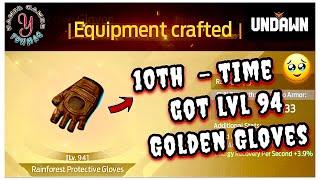 Rainforest Protective Gloves  GOLD CRAFTED #undawngame #undawnglobal #undawnindia #undawntamil