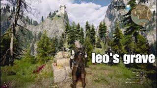 THE WITCHER 3 where to find Leo's grave in kaer morhen