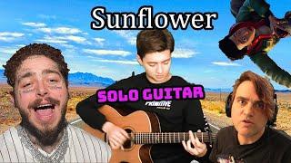 (Fingerstyle Guitar Cover) Post Malone & Swae Lee - Sunflower // Daniel Foy // Guitarist Reacts
