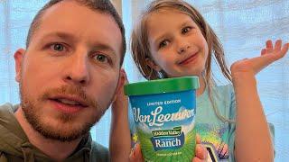 We tried Hidden Valley Ranch Ice Cream