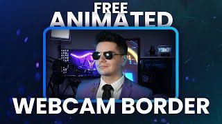 Animated Webcam Border for FREE!? #shorts